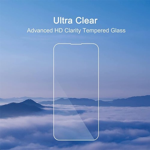 2X Tempered Glass Screen Protector For iPhone 15 16e 14 13 12 11 Pro Max SE XR X - Picture 6 of 9