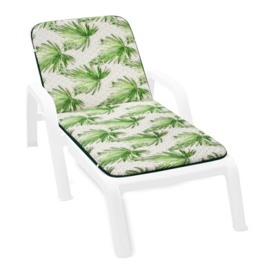 Sitzkissen für Sonnenliege ORCHIDEA DIS_37 Palme Grün 50x180x3 cm