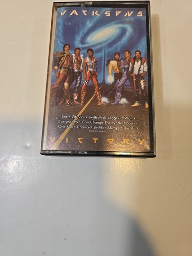 Jacksons VICTORY Cassette Tape Michael Jackson EPIC CBS 1984 ~ Not Sealed New - Picture 2 of 5