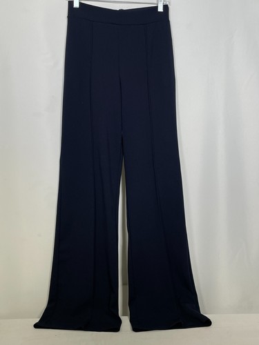 Fashion Nova Victoria High Waisted Navy Dress Pants Women's LARGE NWT - Picture 3 of 14