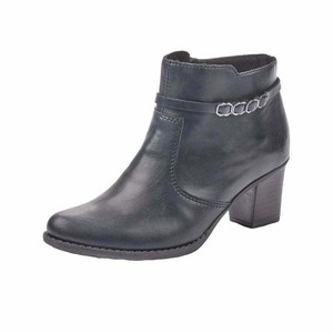 rieker blue ankle boots