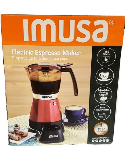Imusa espresso maker.electric /6 caps | eBay