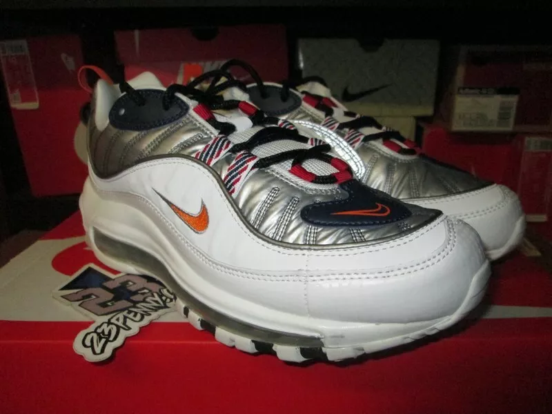 Air max top 98 orange grey