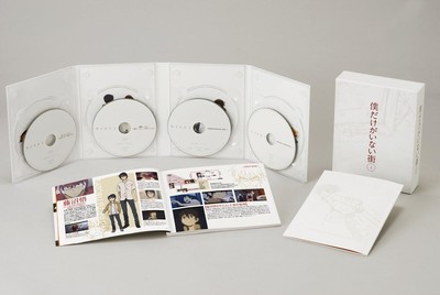 Erased Part 1 Limited Edition 3Blu-ray w/ OST CD Anime Boku dake ga Inai Machi