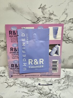 Undefined Beauty Rest & ReplenishYour Skin Cleanser Sample Size Sealed