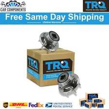 TRQ New Front Rear Wheel Bearing Hub Assembly LH RH Pair For 2010-2016 Cadillac