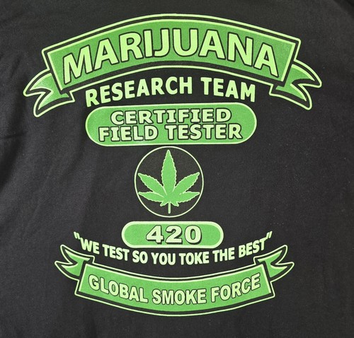 T-shirt marijuana PICCOLA - Foto 3 di 7