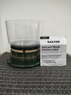 Salter kompakte mechanische Küchenwaage - grün