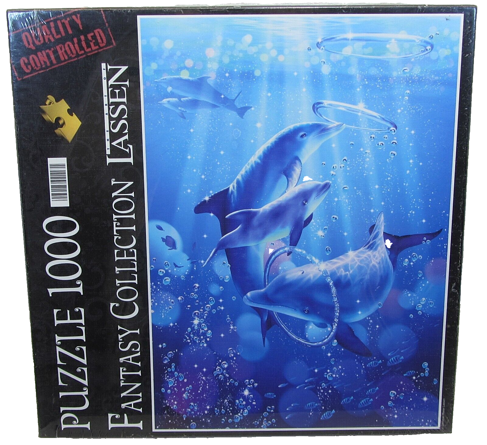 Dolphin Clementoni The Art of Lassen Fantasy Collection 1000 Piece Jigsaw Puzzle