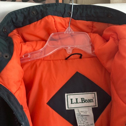 L.L. BEAN HEAVY PARKA JACKE HERREN GRÖSSE TALL LARGE MANTEL ISOLIERT KAPUZE - Bild 7 von 23