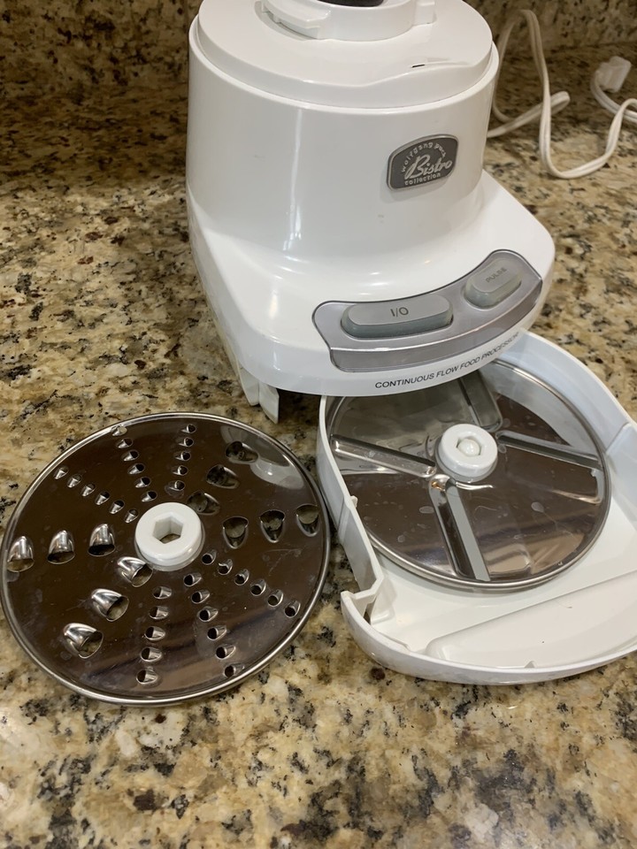 Wolfgang Puck Bistro Collection Food Processor Working Base And Blade Attachment eBay