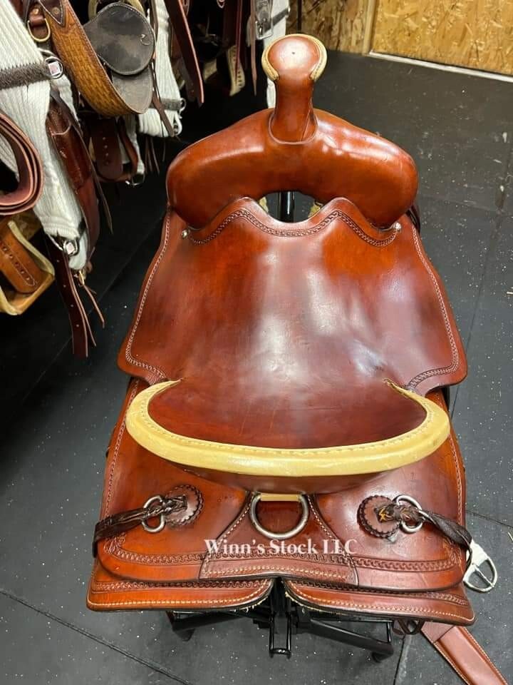16" Circle Y All Around Ranch/Rope Saddle eBay