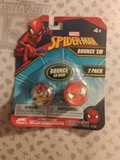 Marvel - Spiderman - HI-Bouncers - 2 Pack - Toy Balls - JA-RU