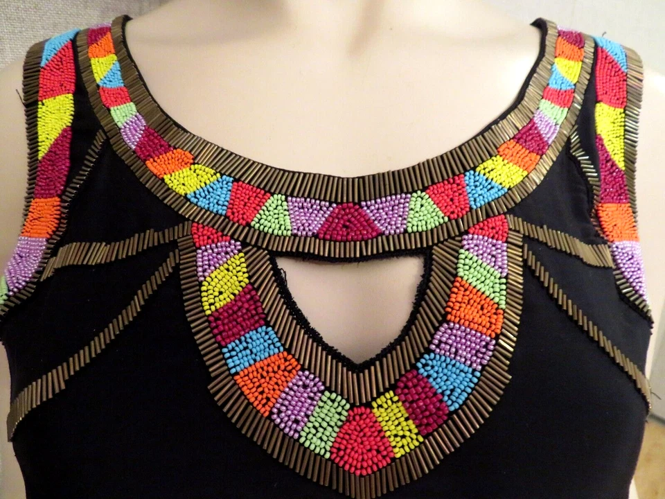 Anthropologie Yoana Baraschi женщин шелк туника верхняя рубашка подкладка бак размер S новый без ЯРЛЫКОВ - Изображение 2 из 4