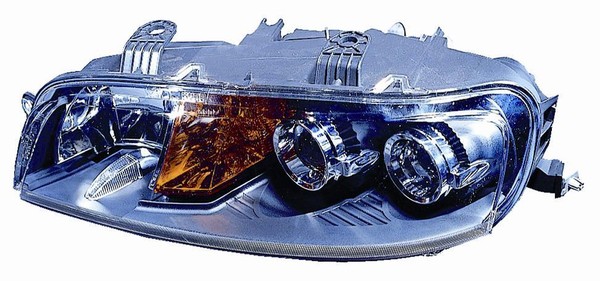 Scheinwerfer Links H1-H1-H3 Mit StoßFäNger FüR Fiat Punto 2001 2003-image