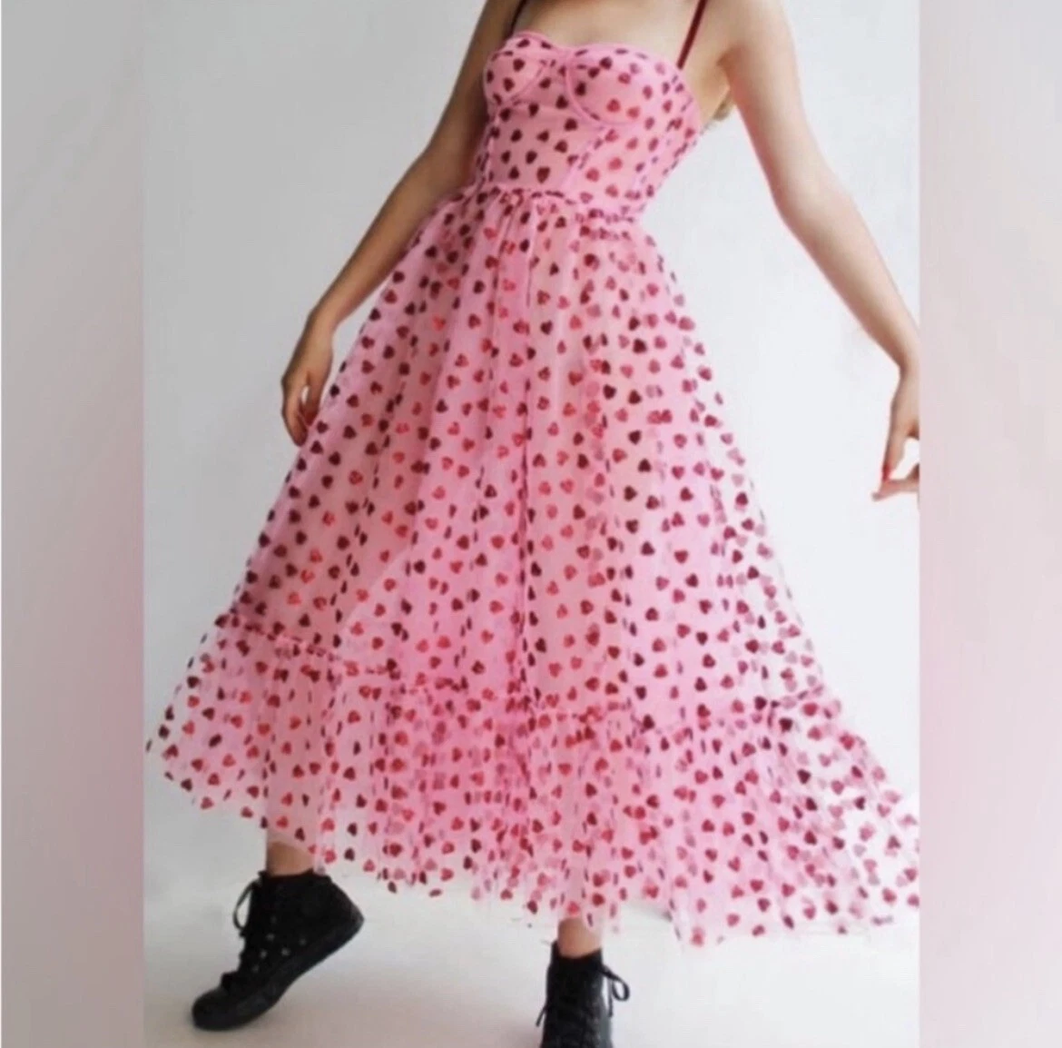 betsey johnson heart dress