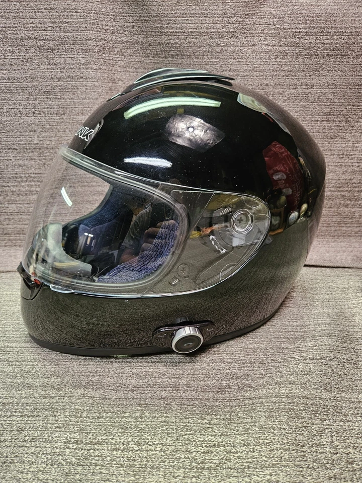 Casco Hawk Bluetooth H6200 Negro Cara Completa Casco Moto. Foto 2 de 4