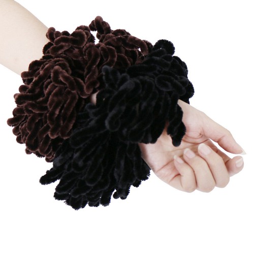 Volumising Scrunchie Hair Tie Bun Clip Hijab Scarf Volumizer Hairband Elastic - Picture 10 of 99