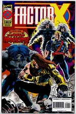 FACTOR X Vol 1  #1 Marvel Comics Mar 1995 X-Men Deluxe NM NO Stock Photos