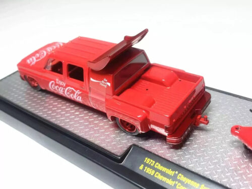 M2 MACHINES CHASE AUTO HAULERS 1973 CHEVY CHEYENNE SUPER & 1959 CORVETTE XP-86 - Picture 10 of 13
