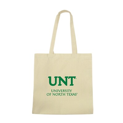University Of North Texas Mean Green UNT Institutional NCAA Team Tote Bag