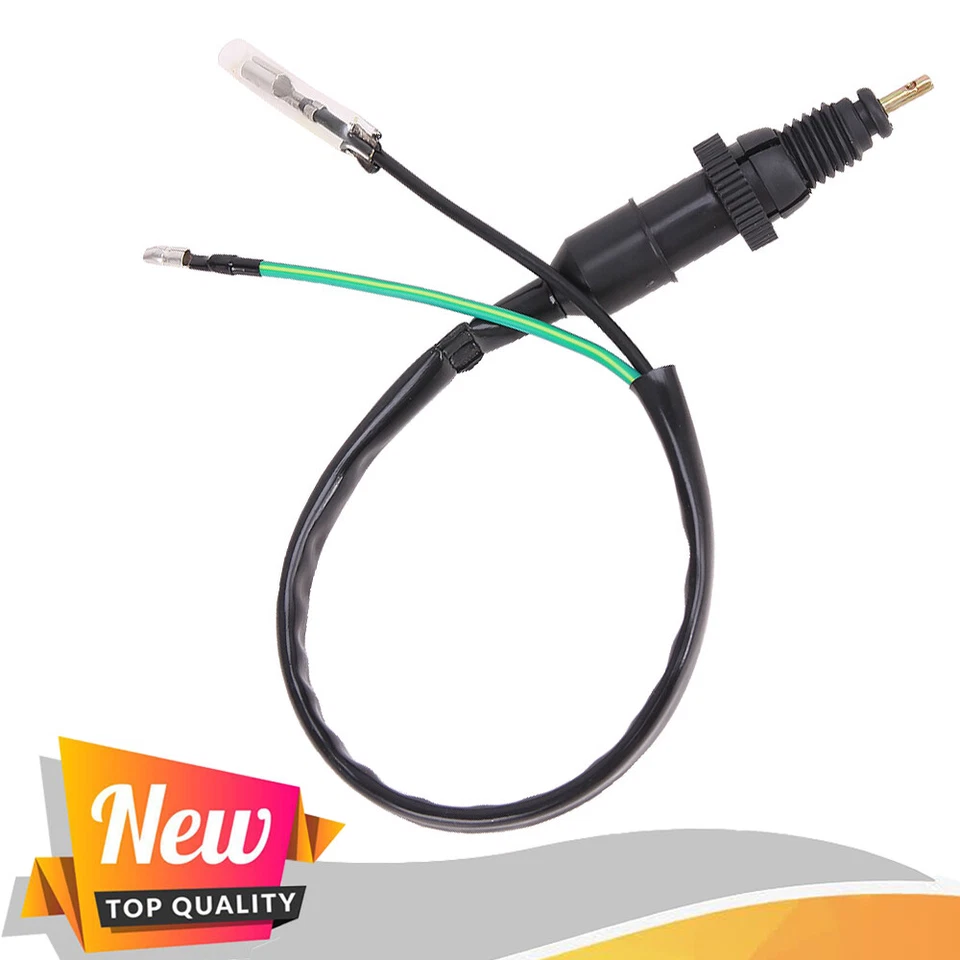 Interruptor de luz de freno de motocicleta para Harley Honda Yamaha Suzuki Norton BSA EE. UU. Foto 3 de 4