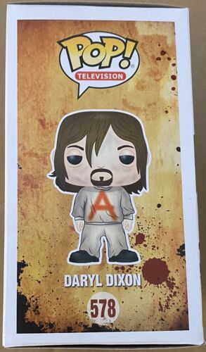 The Walking Dead Prisoner Daryl Dixon #578 Norman Reed está FIRMADO ¡Funko Pop! TWD - Imagen 5 de 7