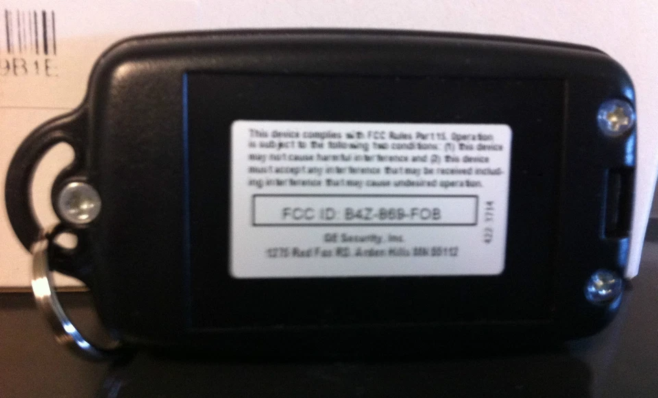 Brand New GE 600-1032-95R Wireless 4 Back-lit Button Remote Keyfob Simon XT, XTi - Image 4 of 4