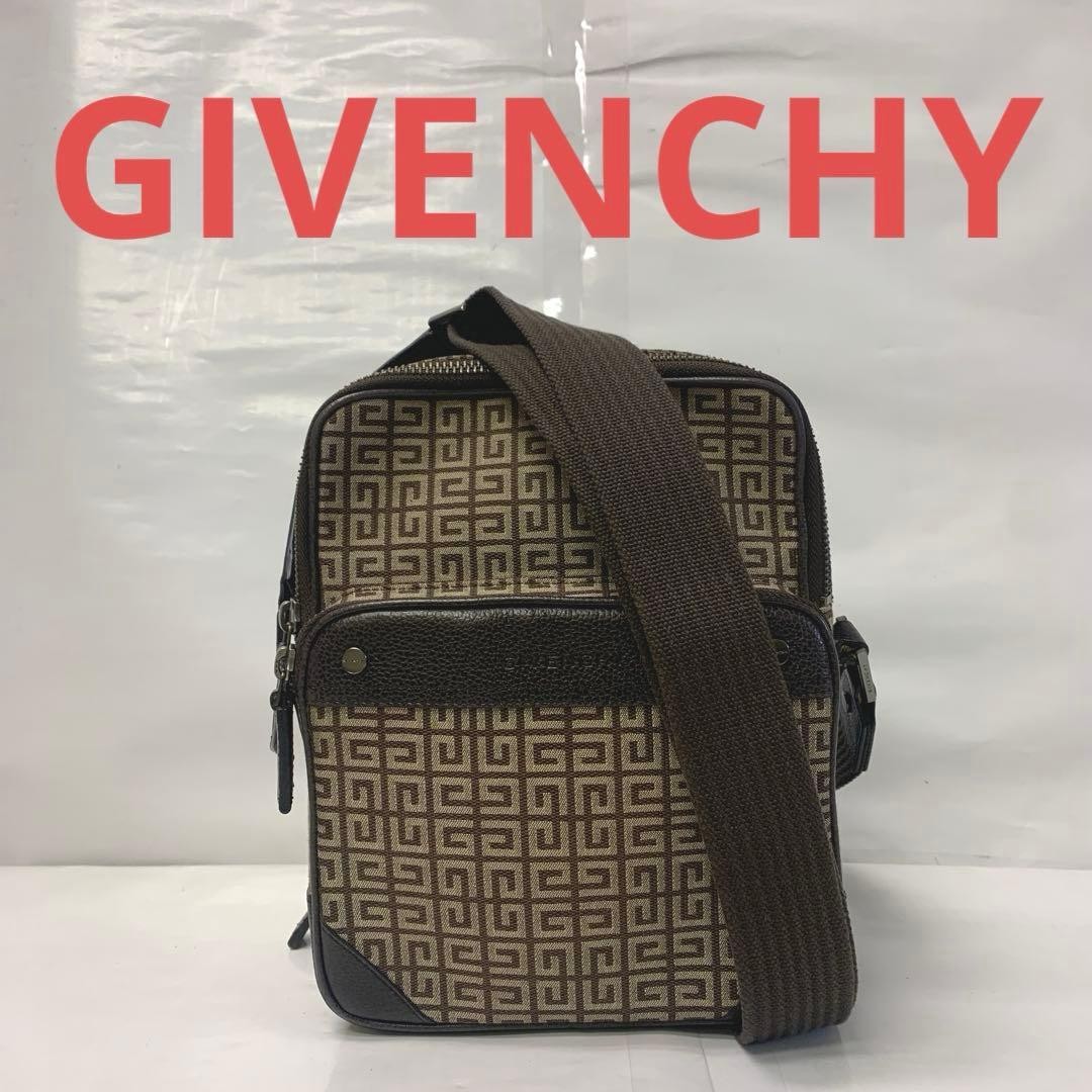 Givenchy Shoulder Bag Canvas Brown Authentic F0210402 thumbnail 19