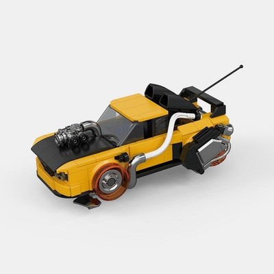   Happy Build PB8826 - Gelbe Wespe Pionier, Power Block spezial Steine 
