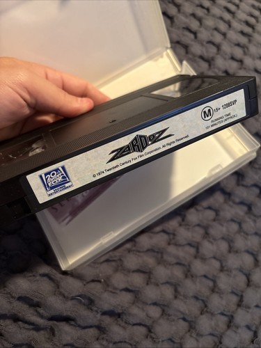 Zardoz VHS Tape Australian Sean Connery Sci Fi Boorman Charlotte Rampling 1974 - Bild 6 von 6