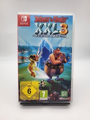 Asterix & Obelix XXL 3 Kristall Hinkelstein Nintendo Switch OVP *Blitzversand*
