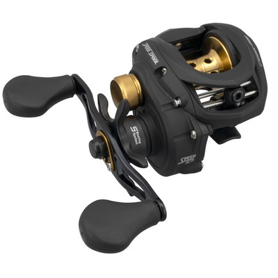 Lew s Classic Pro Baitcast Fishing Reel, RH Retrieve, 7.5:1 Gear Ratio, 4+1 Bear