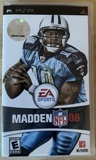 Madden NFL 08 PSP PlayStation Portable Football CIB Complete w/ Manual Tested