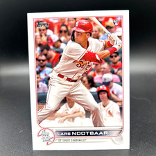 2022 Topps Series 1 LARS NOOTBAAR (RC) Rookie Card St. Louis Cardinals. rookie card picture