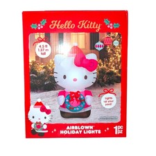4.5 Ft. Hello Kitty AirBlown Christmas Inflatable Gemmy Yard Decor Brand NEW 25'