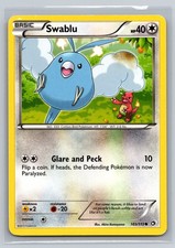 Swablu 103/113 Legendary Treasures Pokemon TCG Colorless Cotton Bird Pokemon