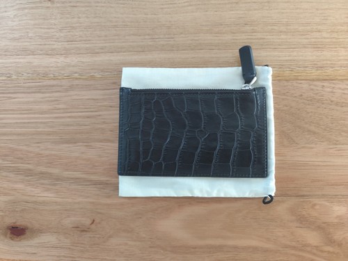 Montblanc Croc Print Wallet - Meisterstück Selection Pocket 5cc Black - MB126652 - Picture 4 of 11
