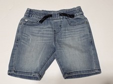 Signature By Levi Strauss Co. Boys Size XS Light Blue Denim Pull-On Shorts
