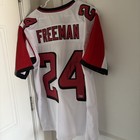 Devonta Freeman Signed Atlanta White Football Jersey (Beckett) XL — photo 7