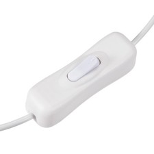 3 X 1M USB Cable with ON/Off Switch USB Male to Female Extension Cord White