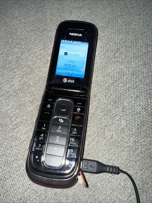 Nokia 6350 - 52 MB - Red (AT&T)  Good Condition TESTED Works (M)