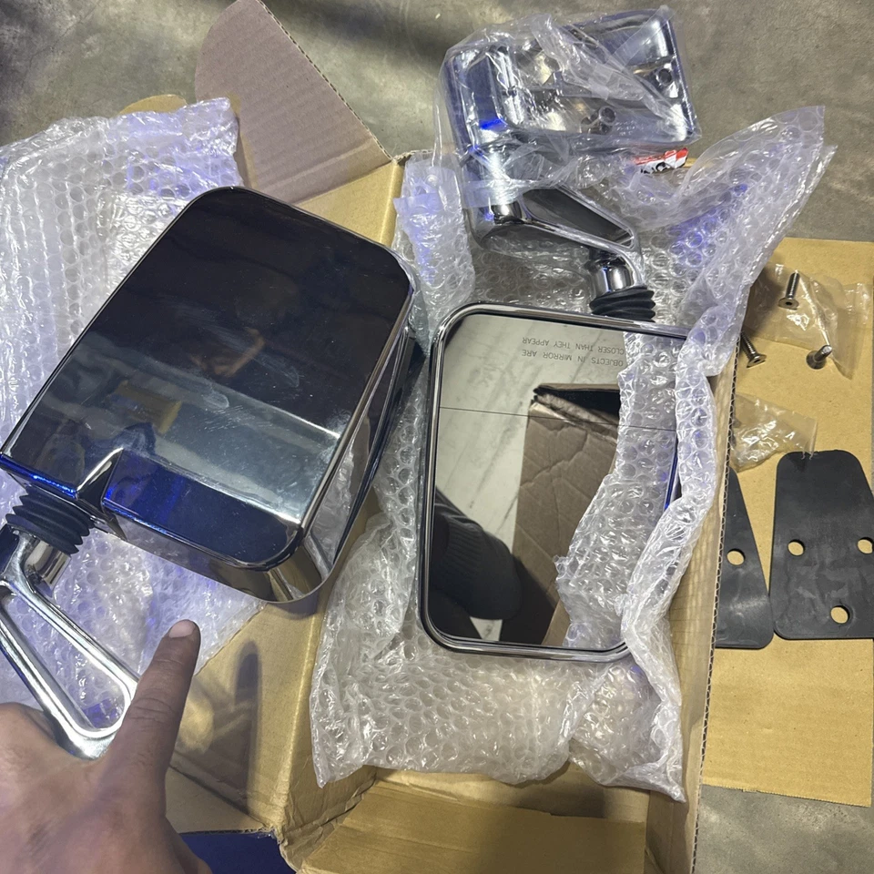 Kit de espejo retrovisor de puerta Rugged Ridge, doble enfoque, negro 11017,01 para Jeep 1987-2002 Foto 4 de 4