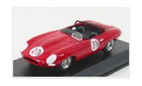 BEST-MODEL 9353 Jaguar - E Type Spider N 27 Riverside 1961 Krause - Rot - 1/43