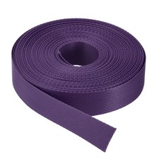 15 Yards Dark Purple Flat Nylon Webbing Strap 1 Inch Cargo Strap