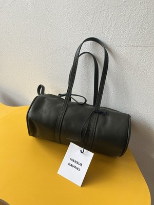 Mansur Gavriel Mini Duffel Bag Green NWT with Dust Bag