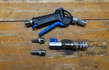 Soft wash Gun w/1/2” Swivel/QC/Ball Valve & 5/8” Hose Barb (Short Gun)