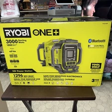 Ryobi 18V ONE+ 1800-Watt Portable Battery Inverter Power STATION/8-Charger New