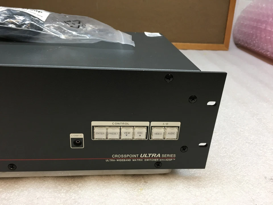 Extron Crosspoint XPT Ultra 88 HVA Wideband Matrix Switcher w ADSP and PWR Cord - Image 3 of 4