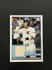 2026 TOPPS SERIES 1 AARON JUDGE 1991 TOPPS RELIC #91R-AJ GAME USED BAT RELIC